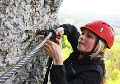 Klettersteig für Einsteiger