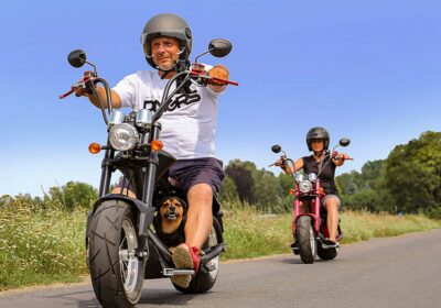 Roller- und Motorradtouren Bergen auf Rügen