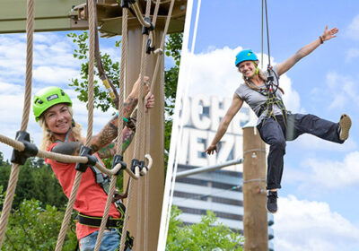 Hochseilgarten & Flying Fox für 2 – Arena München