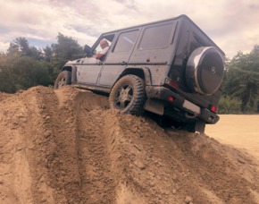 Geländewagen offroad fahren Fürstenau