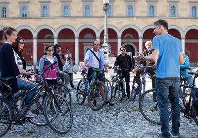 Stadtführung mit dem Fahrrad durch München