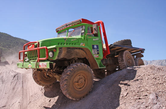 Truck Trial im Ural 6×6